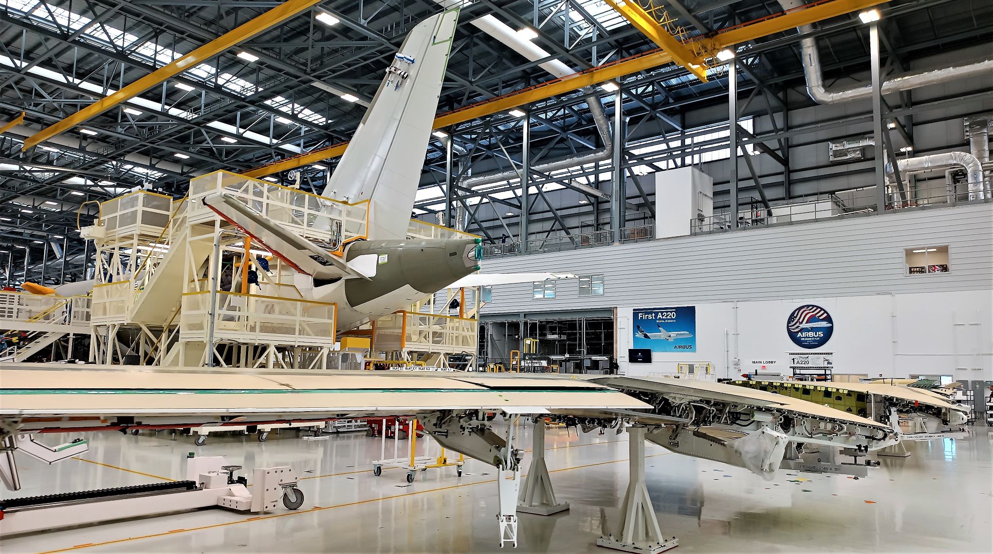 Airbus U.S. Manufacturing Facility en Mobile, Alabama (Photo: Pablo Diaz- Aviacionline)