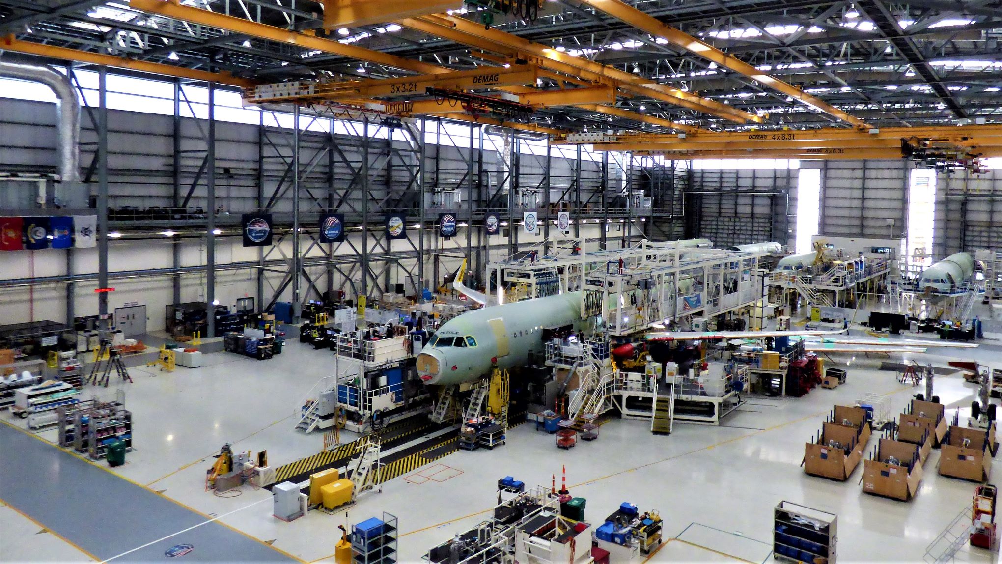 Airbus U.S. Manufacturing Facility en Mobile, Alabama (Photo: Pablo Diaz- Aviacionline)