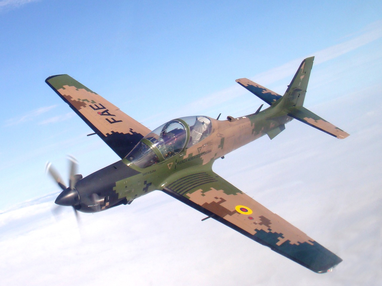 Super Tucano FAE vuelos narco