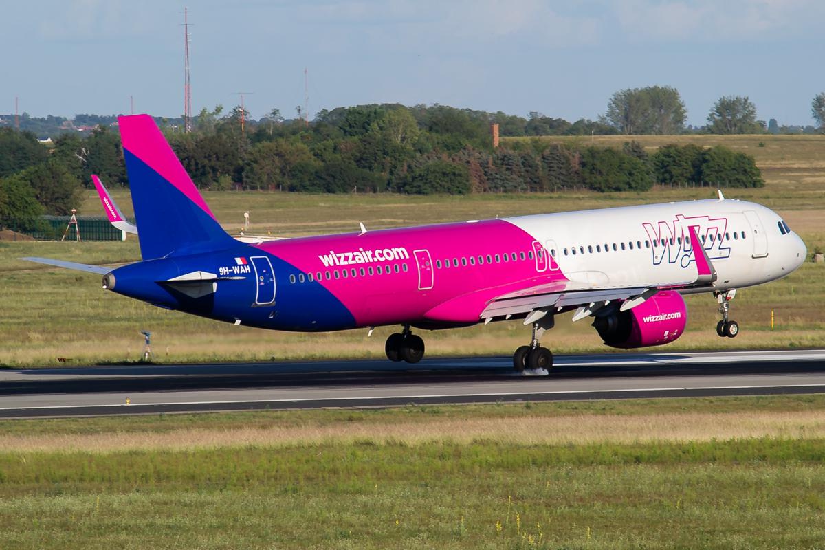 Wizz Air Malta - Airbus A321neo - 9H-WAH - Budapest Ferenc Liszt Airport (BUD), Hungary