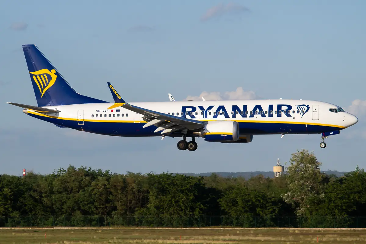 Ryanair (Malta Air) - Boeing 737 MAX 8200 - Budapest Ferenc Liszt Airport (BUD), Hungary