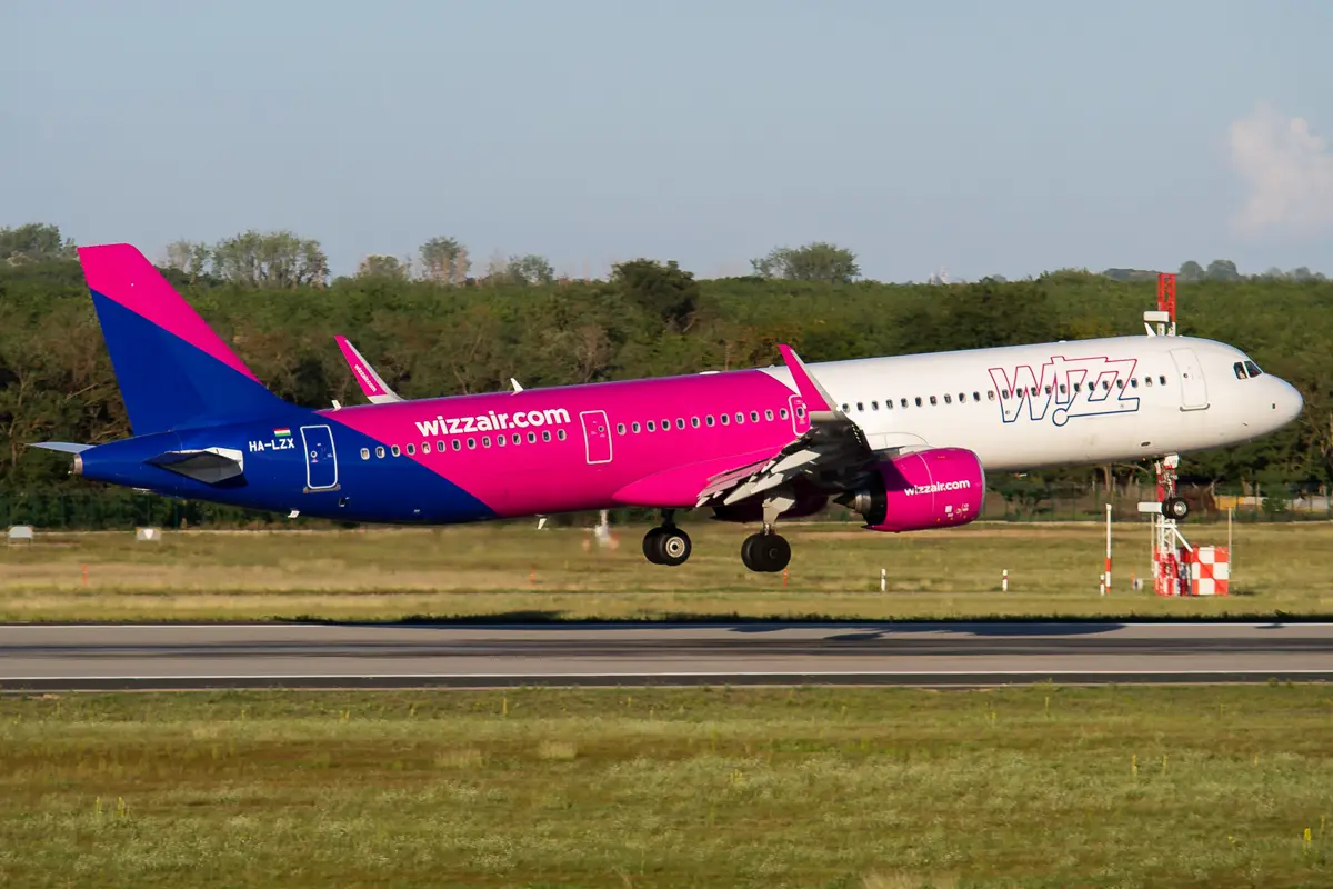 Wizz Air - Airbus A321neo - HA-LZX - Budapest Ferenc Liszt Airport (BUD), Hungary