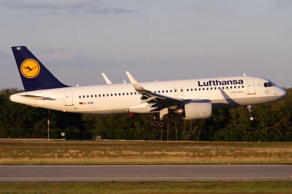 Lufthansa - Airbus A320neo - D-AINC - Budapest Ferenc Liszt Airport (BUD), Hungary