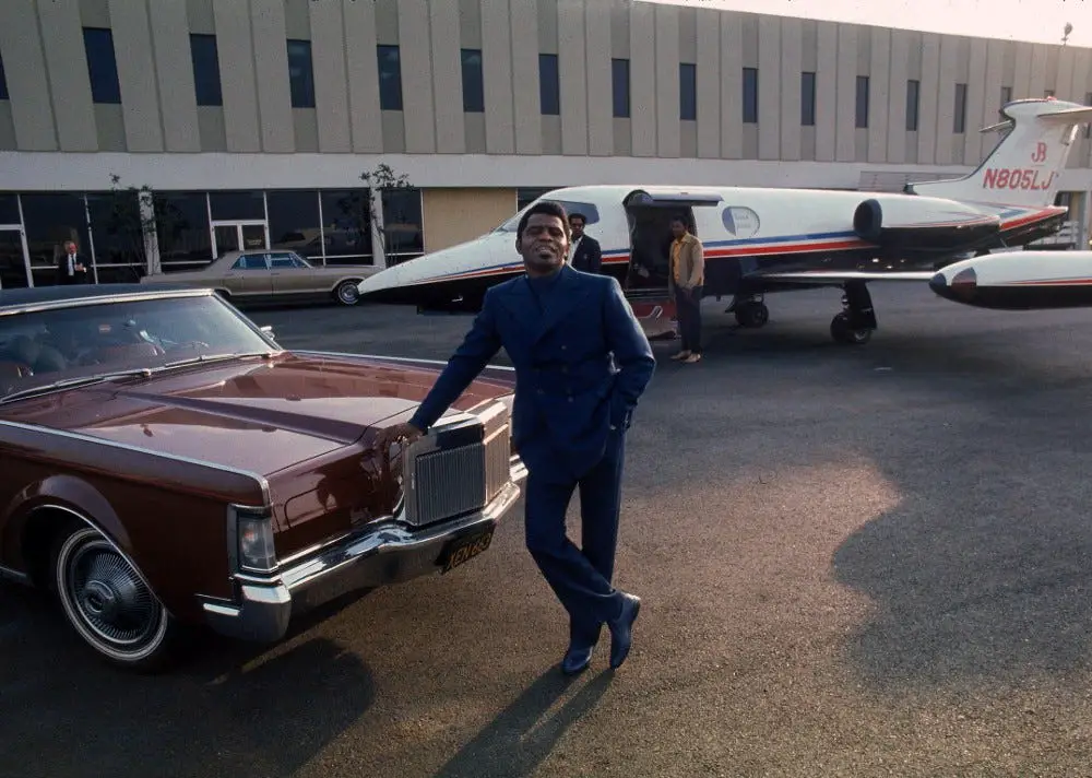 Learjet 23 propiedad de James Brown