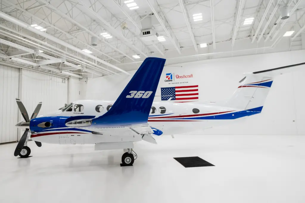 Beechcraft King Air 360. Foto: Textron Aviation