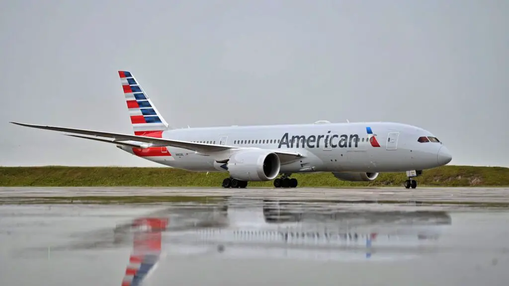 american airlines boeing 787-8