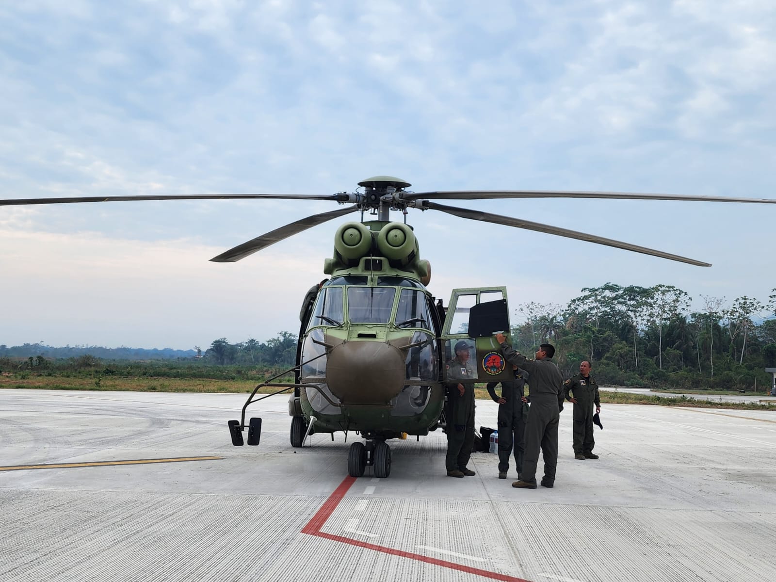 Bolivian helicopters