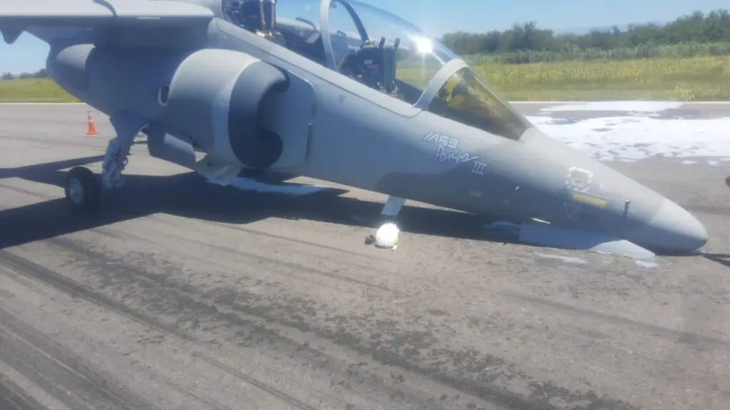 IA-63 Pampa III A-711 accidente