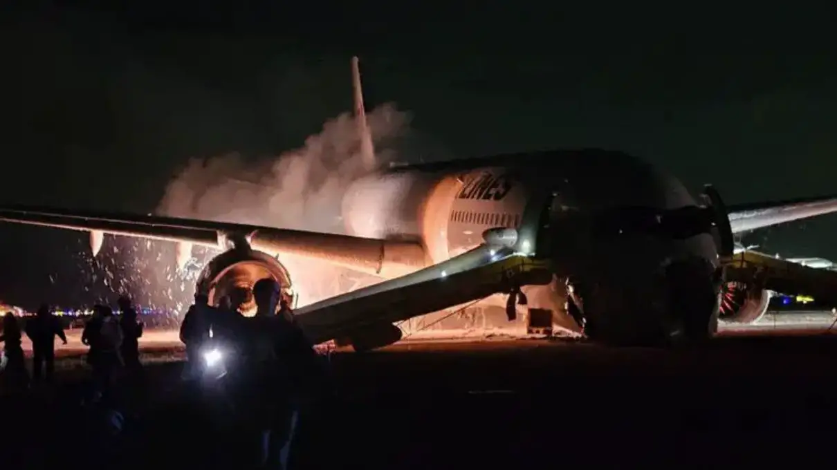 japan airlines accidente a350