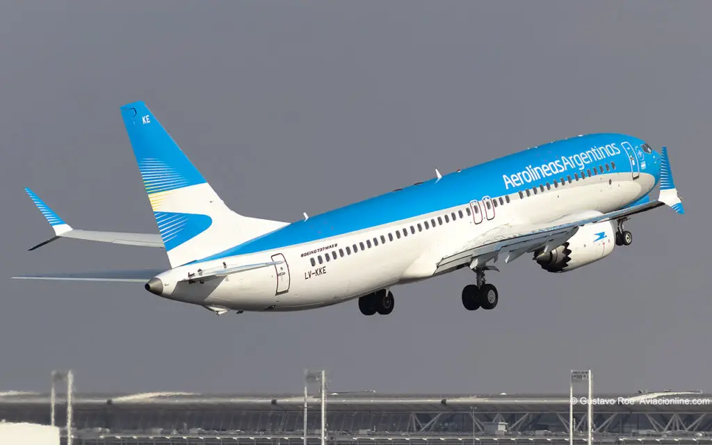 LV-KKE - Boeing 737-8 Max - Aerolíneas Argentinas