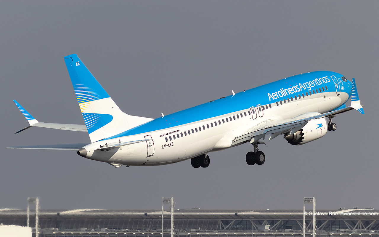 LV-KKE - Boeing 737-8 Max - Aerolíneas Argentinas