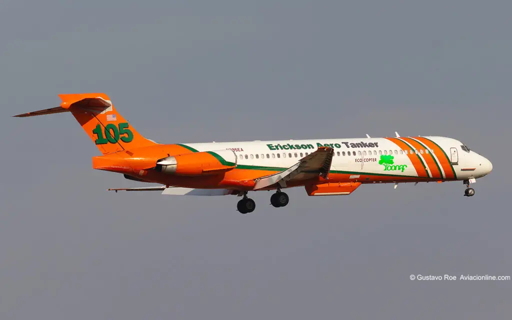 N295EA - McDonnell Douglas MD-87 - Erickson Aero Tanker