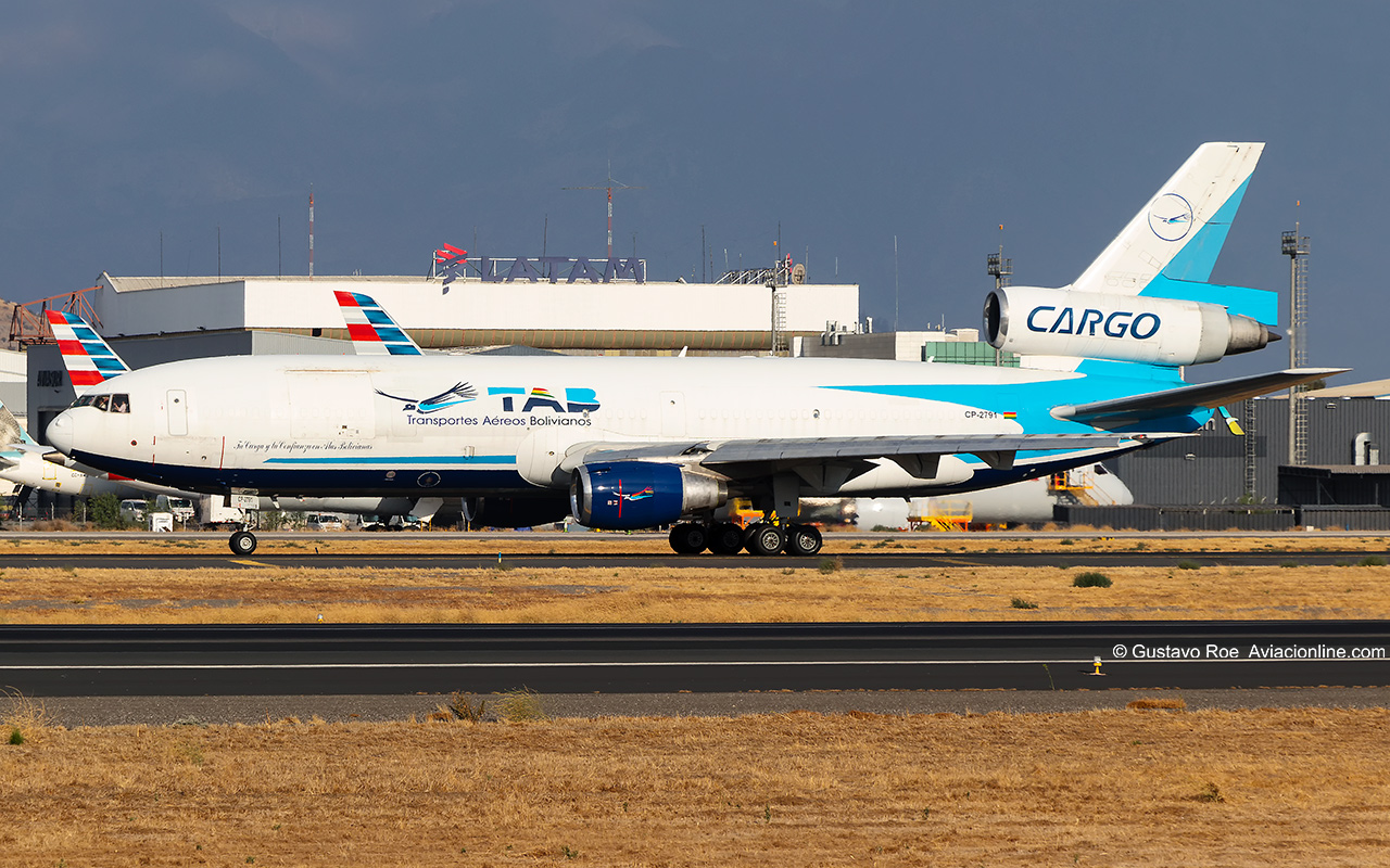 DC-10 - TAB Transportes Aéreos Bolivianos - CP-2791