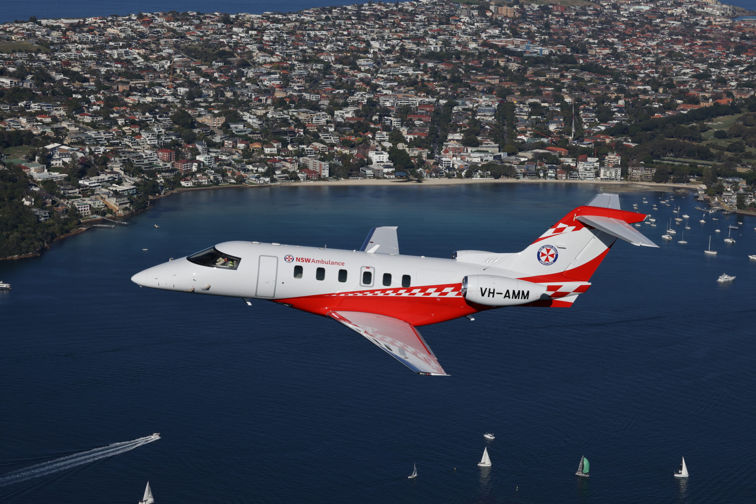 Pilatus PC-24. Foto: New South Wales Ambulance 