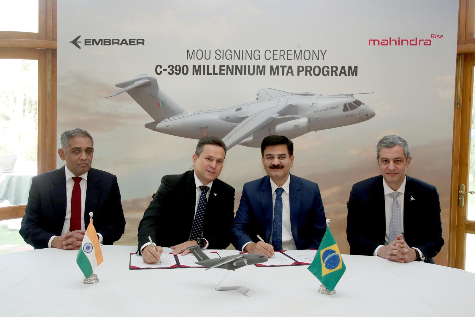 C-390 Millennium MoU Make in India