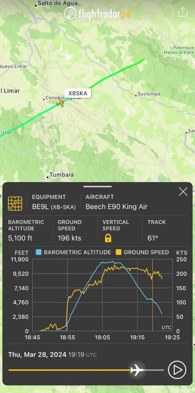 KING AIR E-90 XB-SKA BE9L