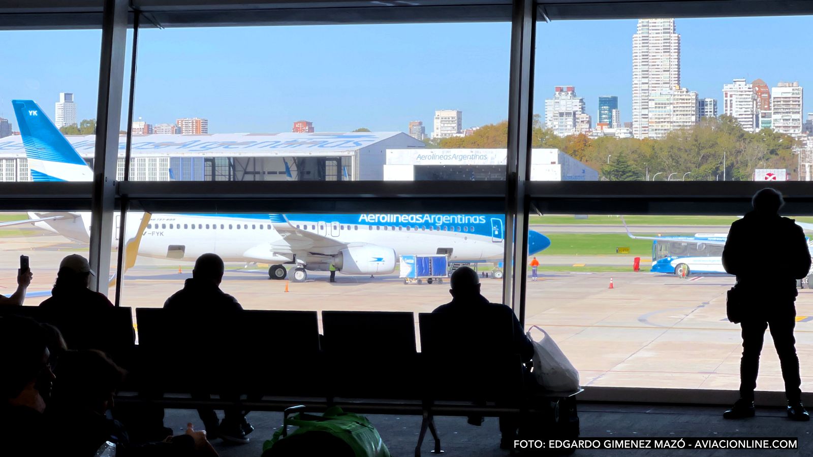 aerolineas argentinas pasajeros aeroparque buenos aires