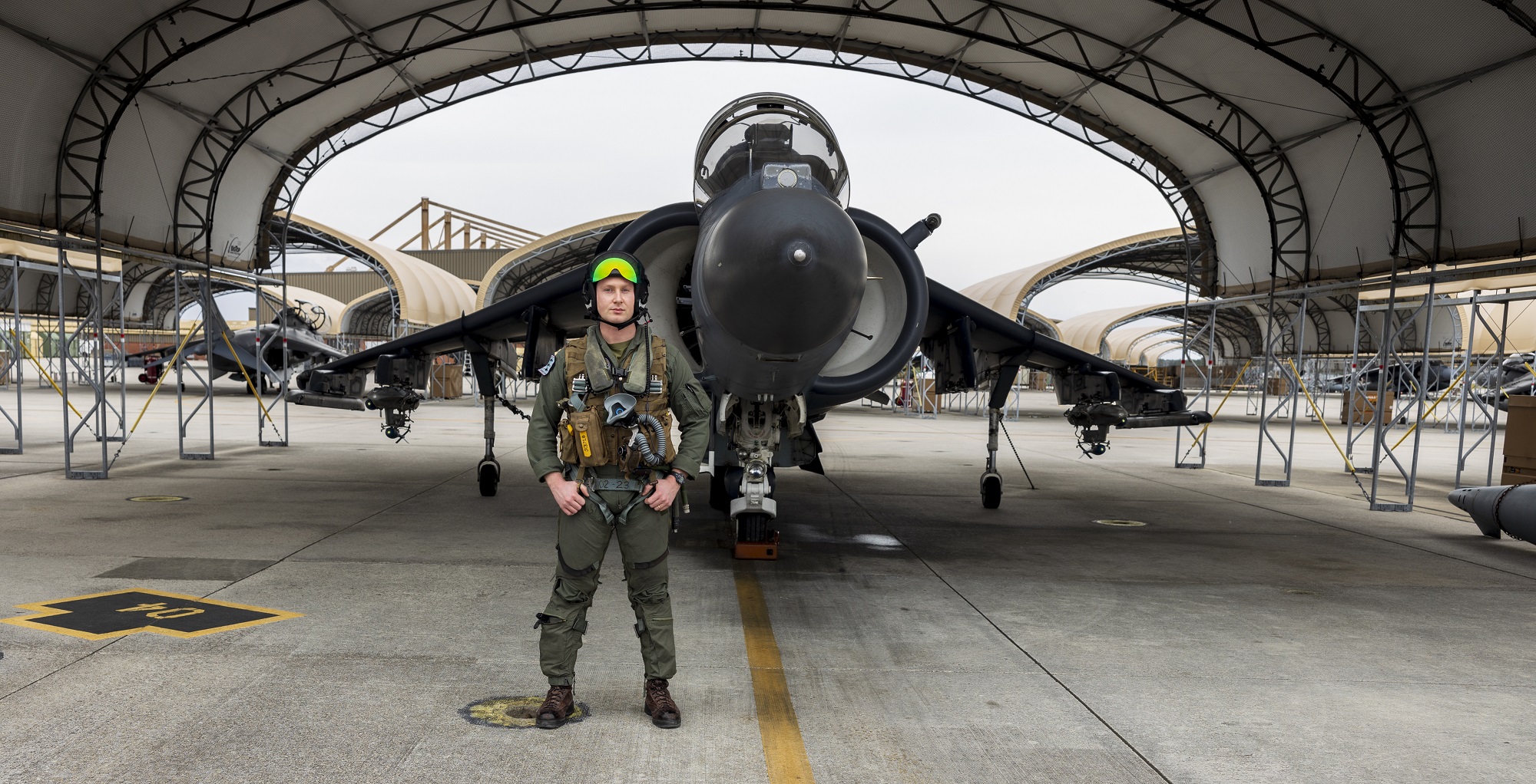 Últimos pilotos de Harrier del USMC