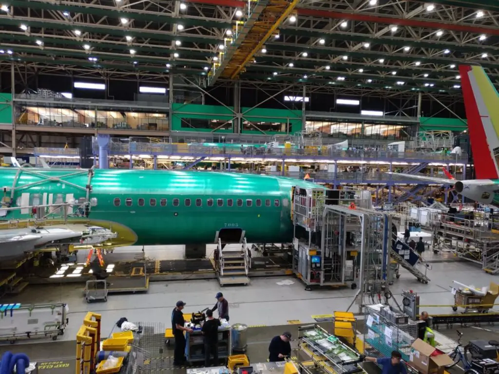 Boeing factory fabrica boeing