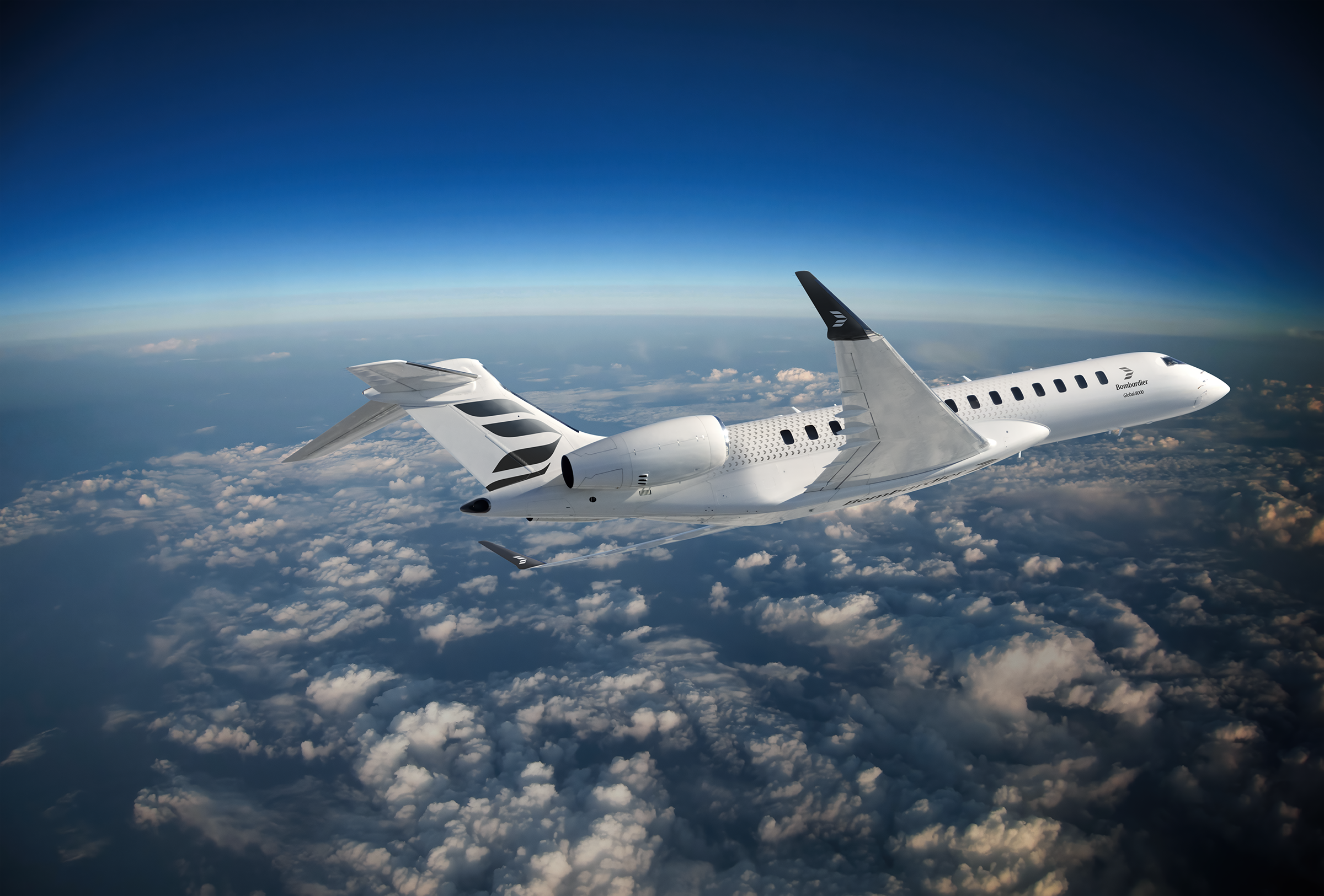 Bombardier Global 8000. Foto: Bombardier