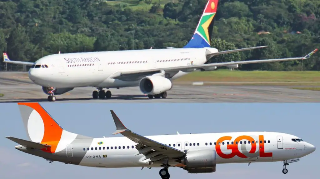 gol saa codeshare south african