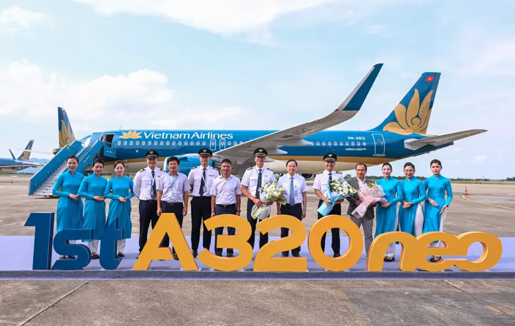 Primer Airbus A320neo para Vietnam Airlines