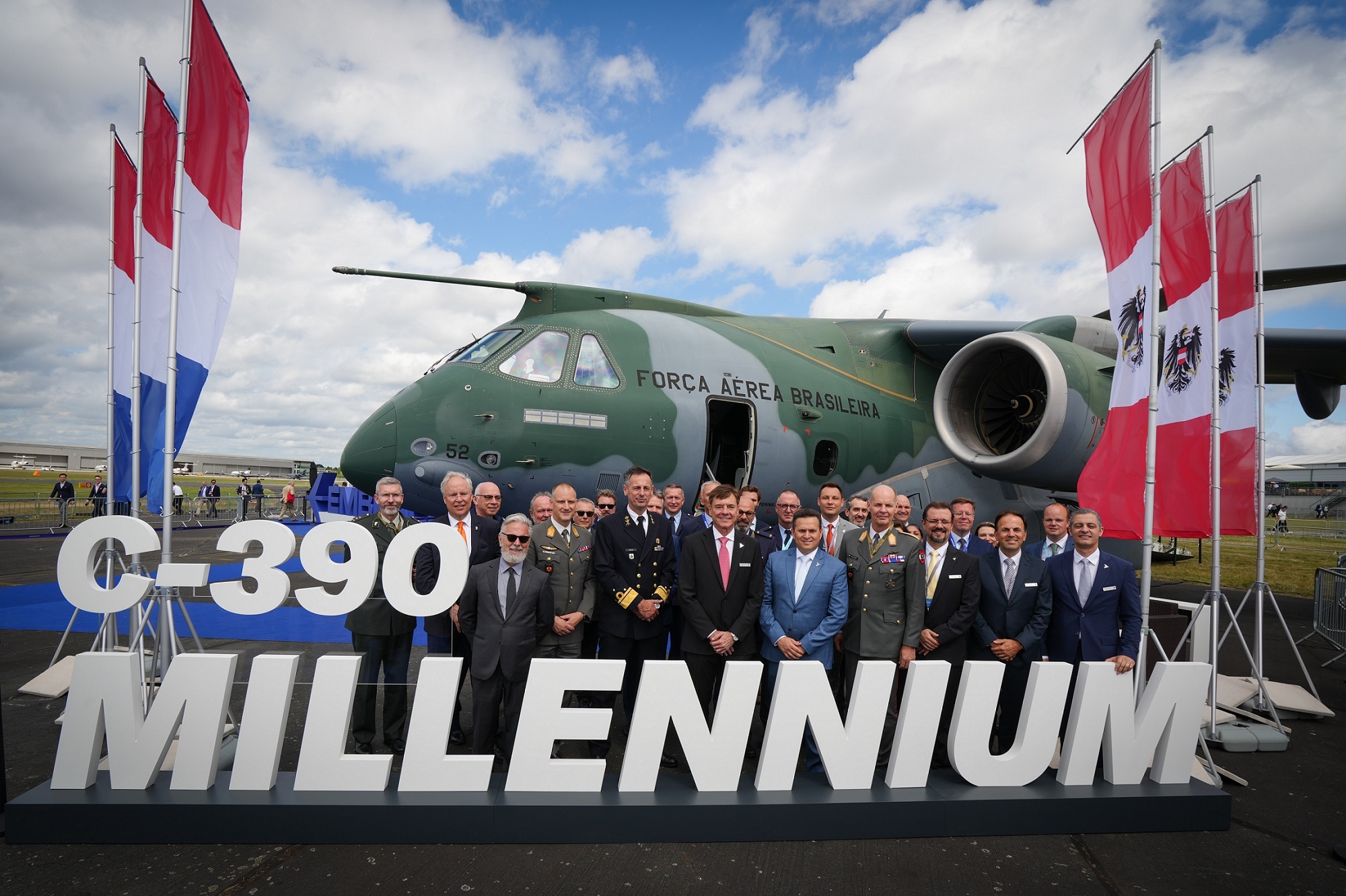 Embraer C-390 Millennium Farnborough 2024