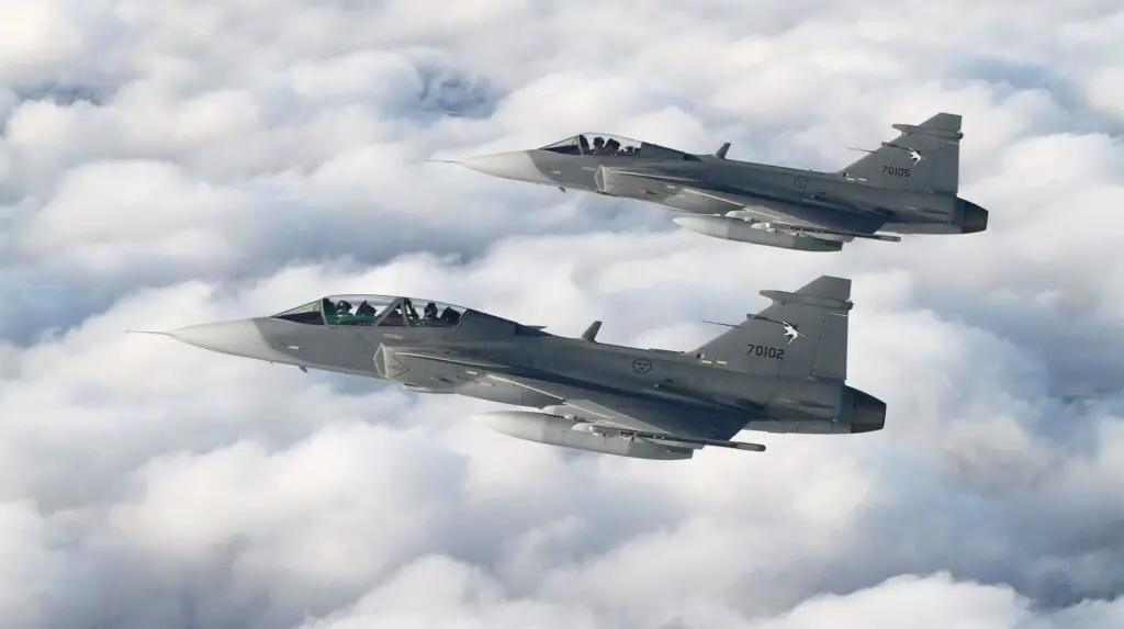 Saab Gripen Tailandia Thailand RTAF