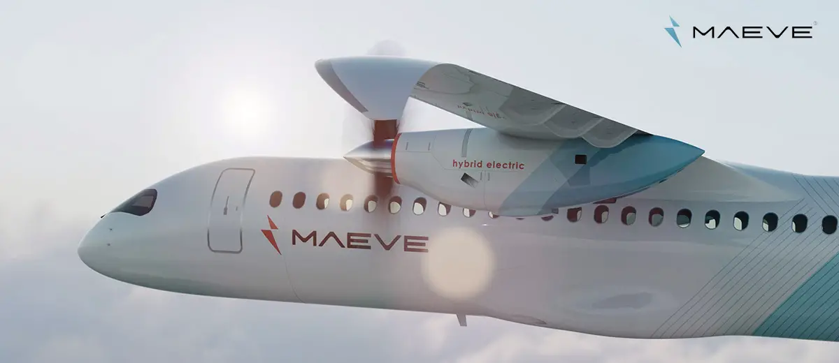 Maeve M80 híbrido- eléctrico con capacidad para 80 pasajeros