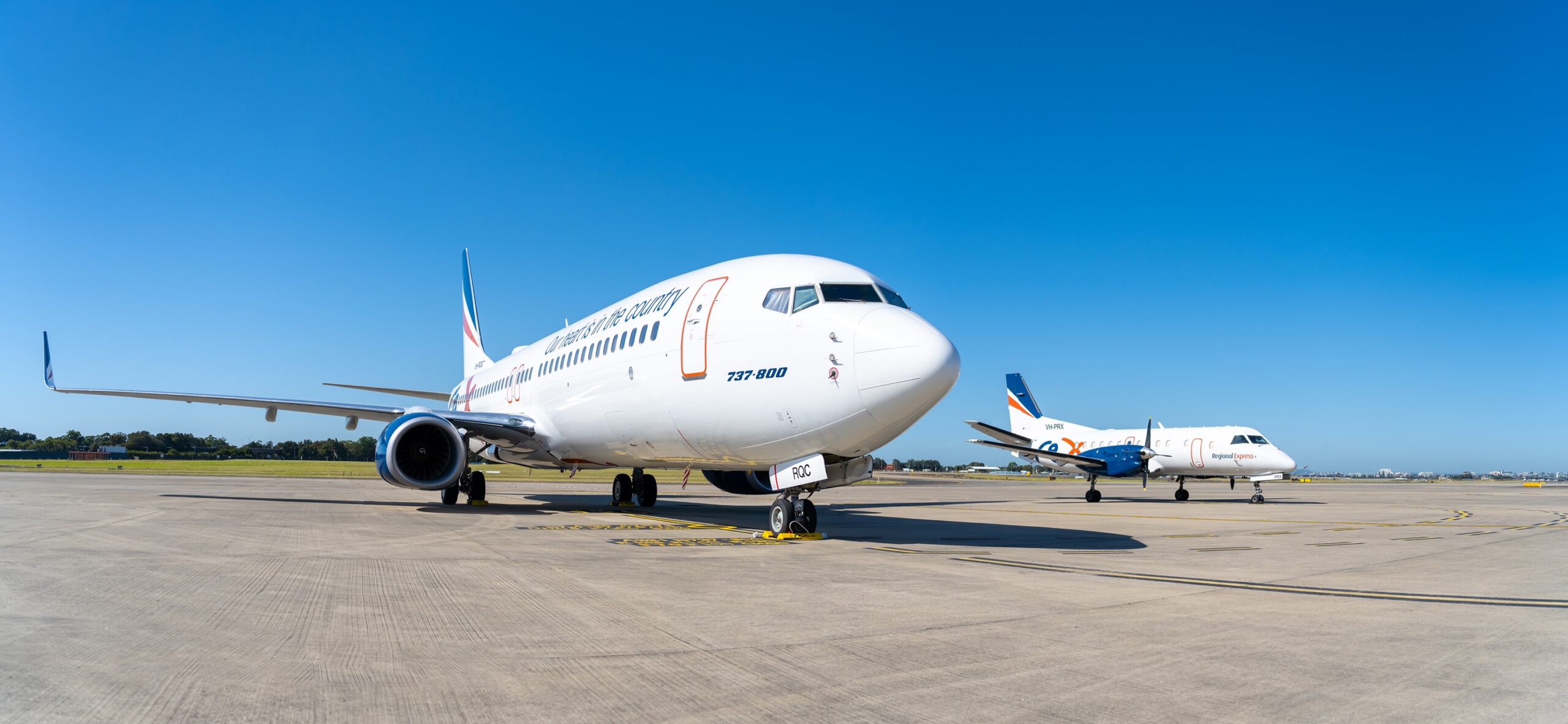 Rex - Saab 340 - Boeing 737