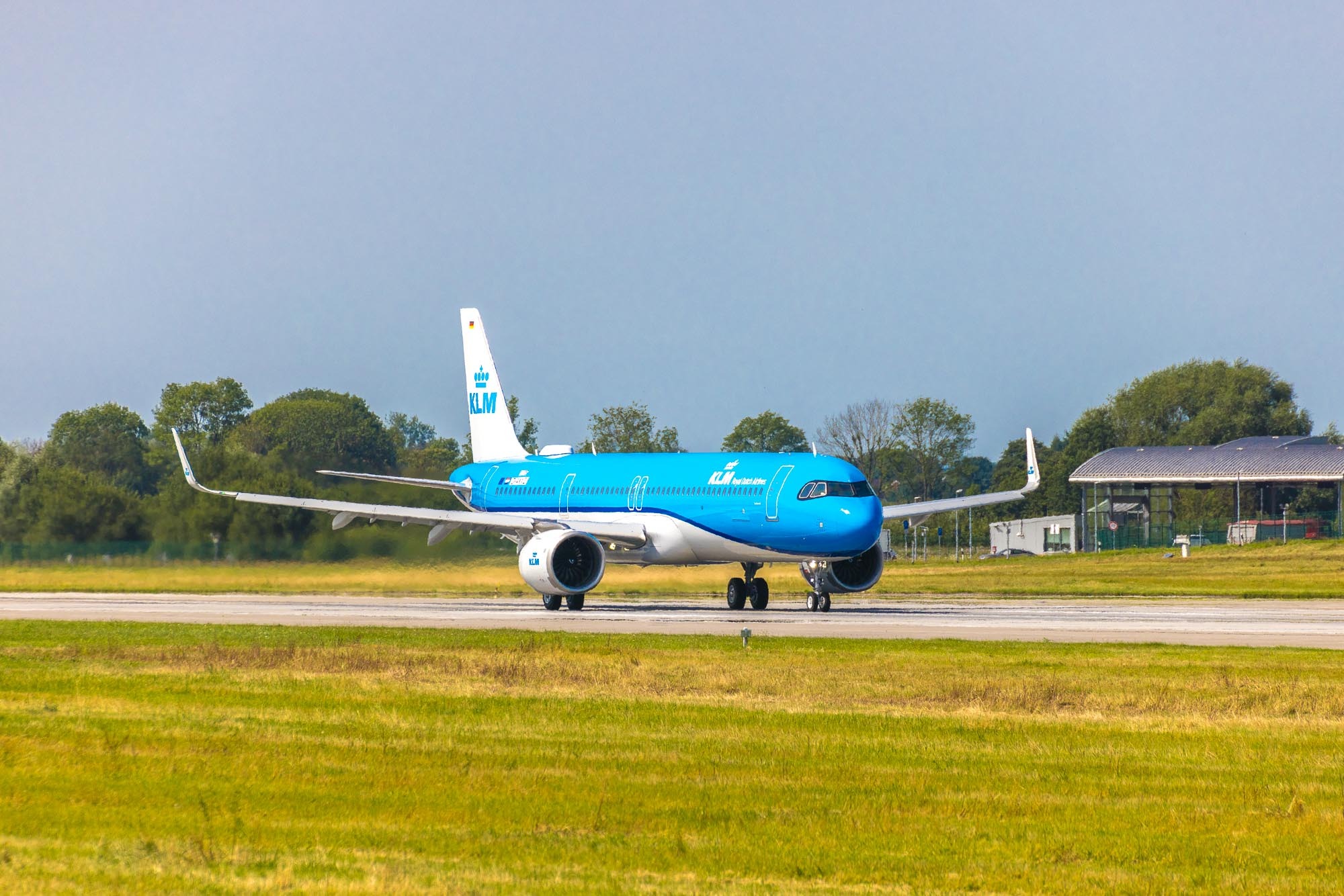 Primer vuelo del Airbus A321neo de KLM - Foto KLM en X