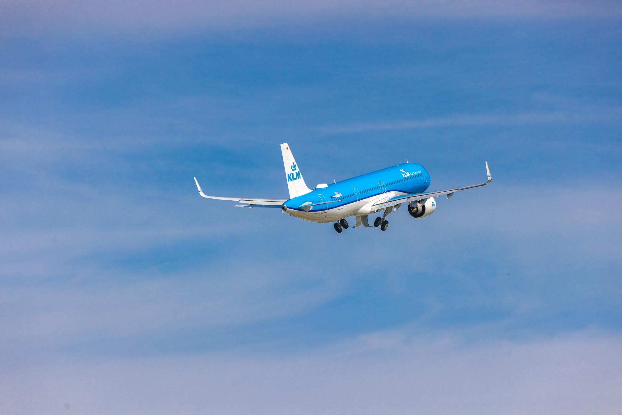 Primer vuelo del Airbus A321neo de KLM - Foto KLM en X