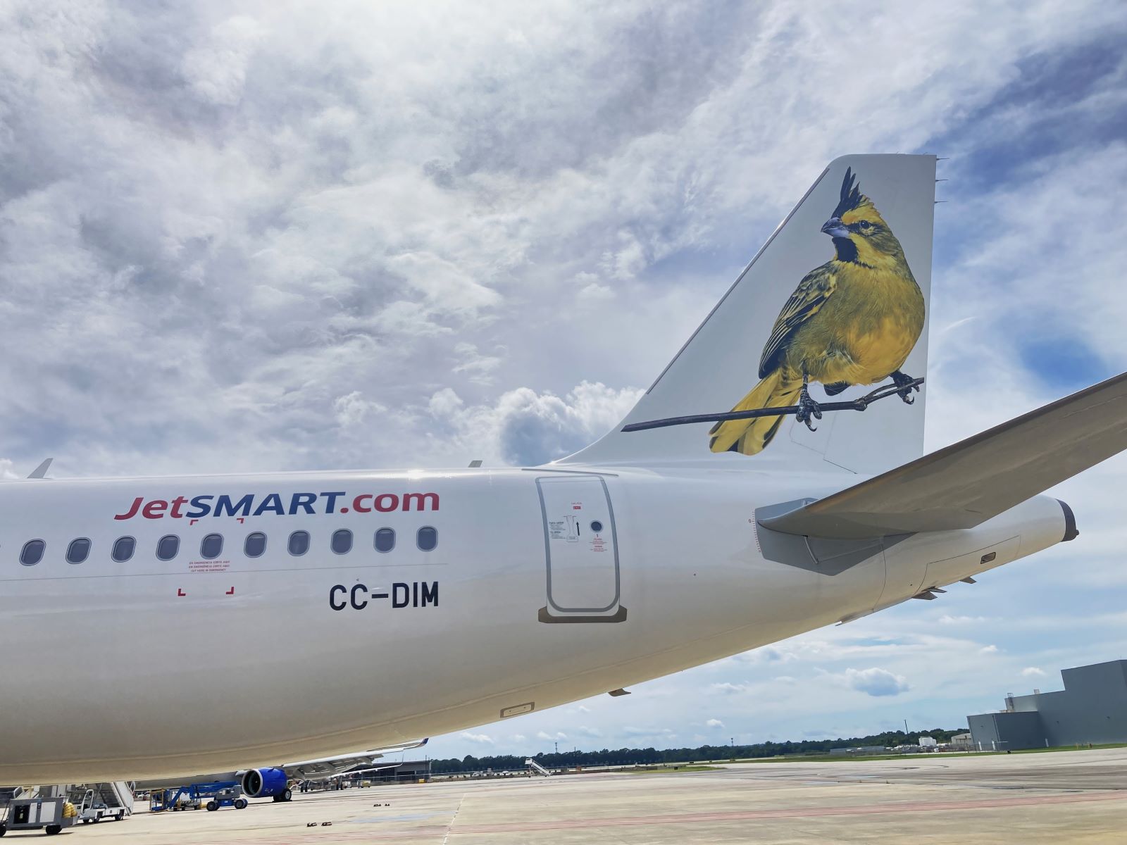 CC-DIM Airbus A320neo JetSMART Cardenal Amarillo