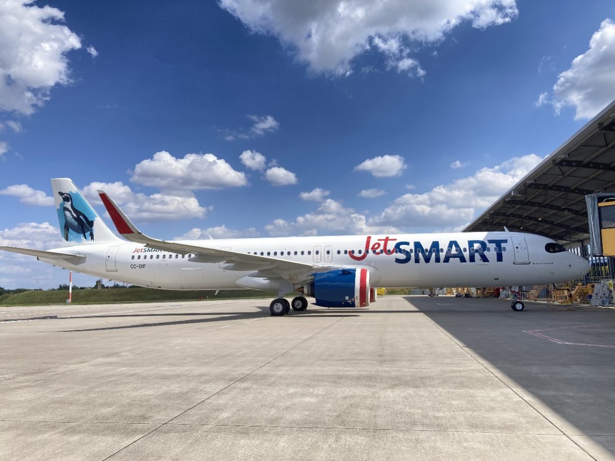 JetSMART Airbus A321neo 41 Pingüino de Humboldt