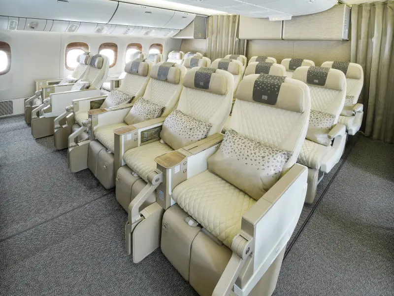 Nueva clase Premium Economy de Emirates.