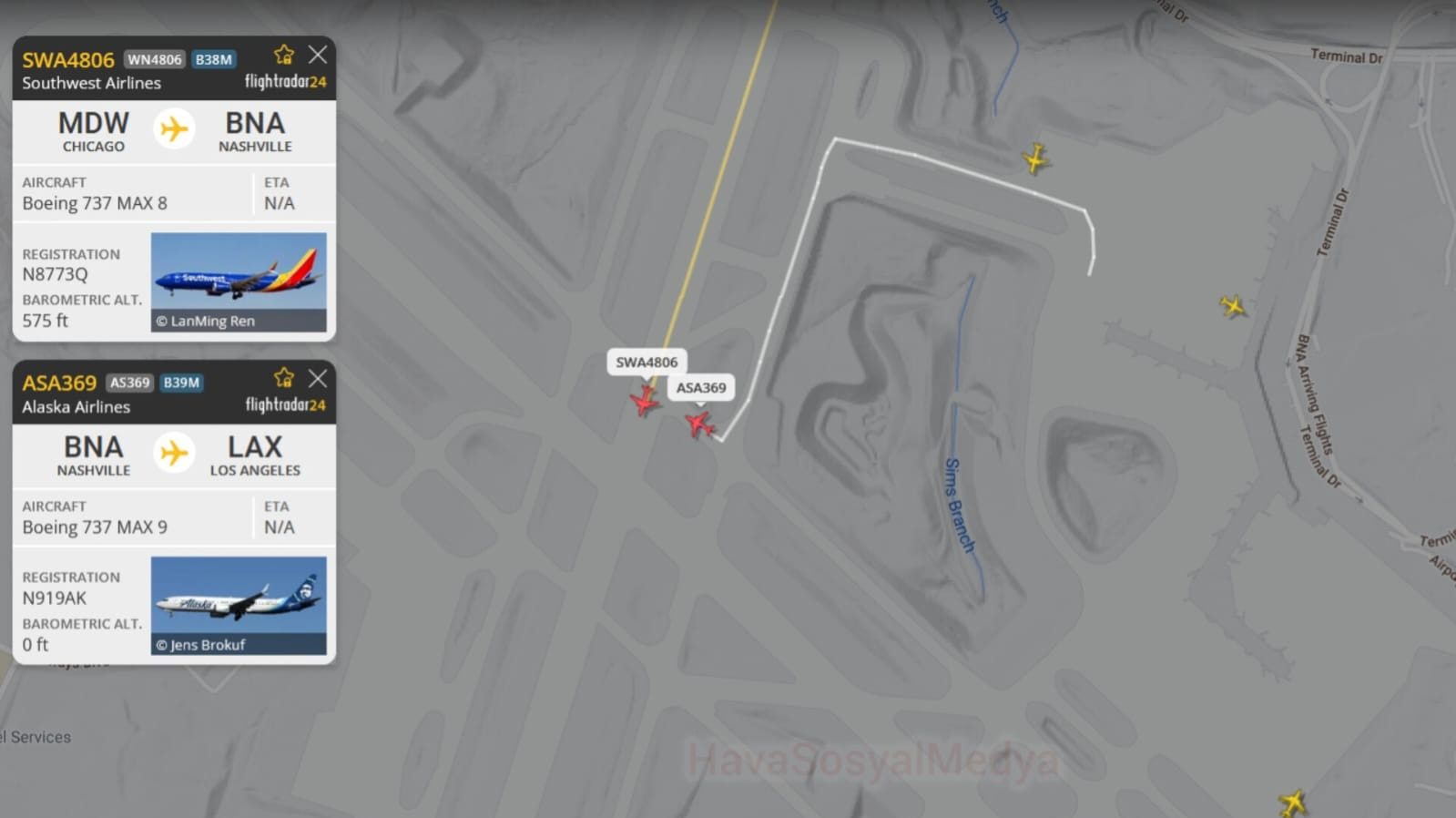 Captura de FlightRadar24