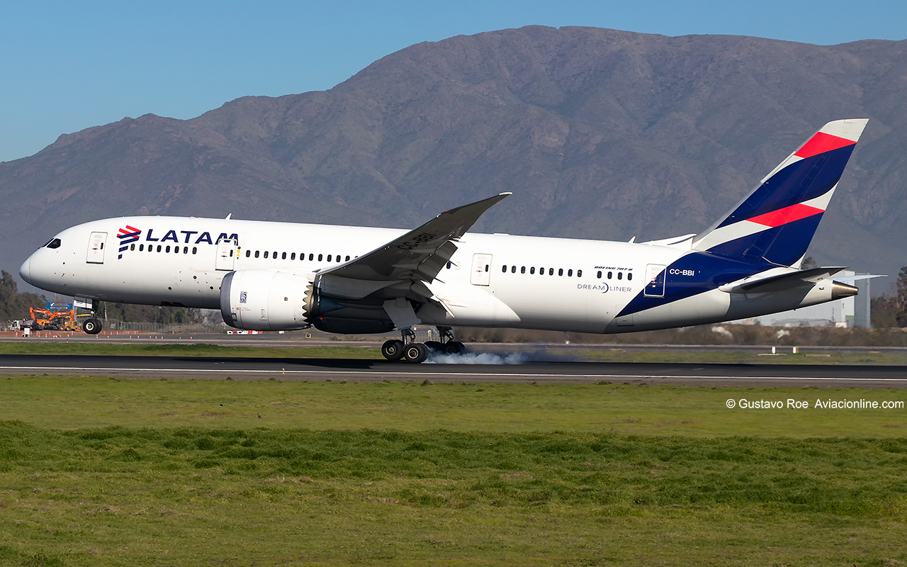 CC-BBI - Boeing 787-8 - LATAM Airlines