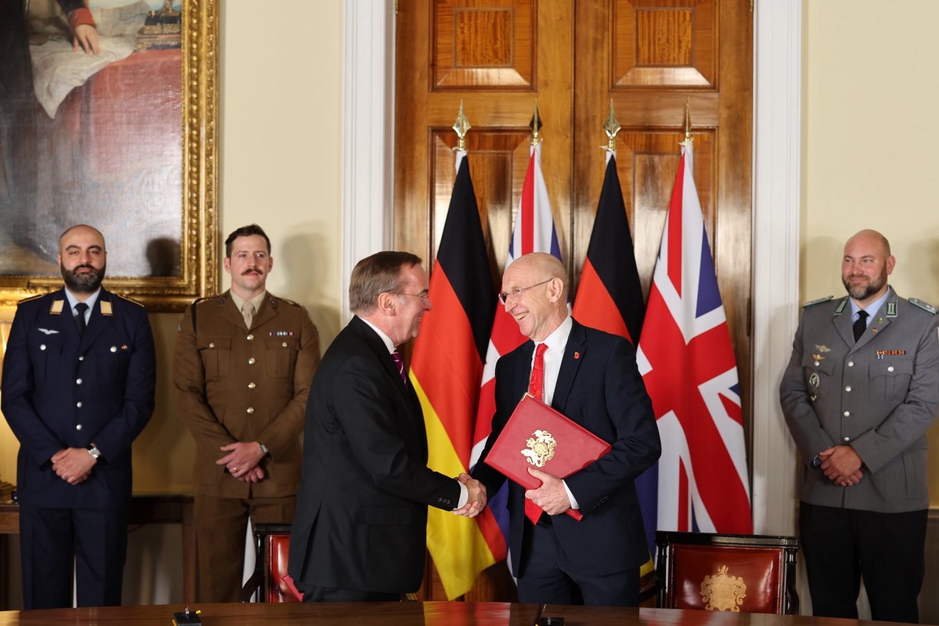 defense agreement between Germany and the United Kingdom