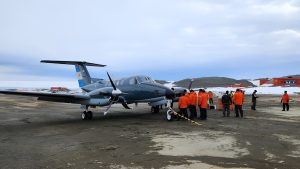 Armada Argentina TC-12B Hurón Petrel Antártida Argentine Navy Antarctica