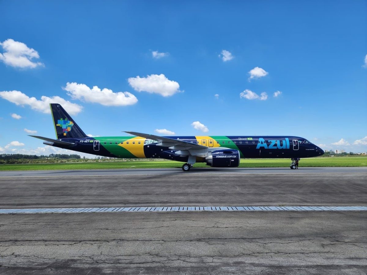 Nuevo Embraer E195-E2 Azul - Foto: Embraer