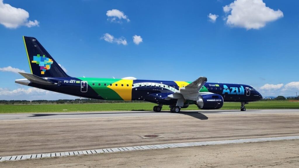 Nuevo Embraer E195-E2 Azul - Foto: Embraer