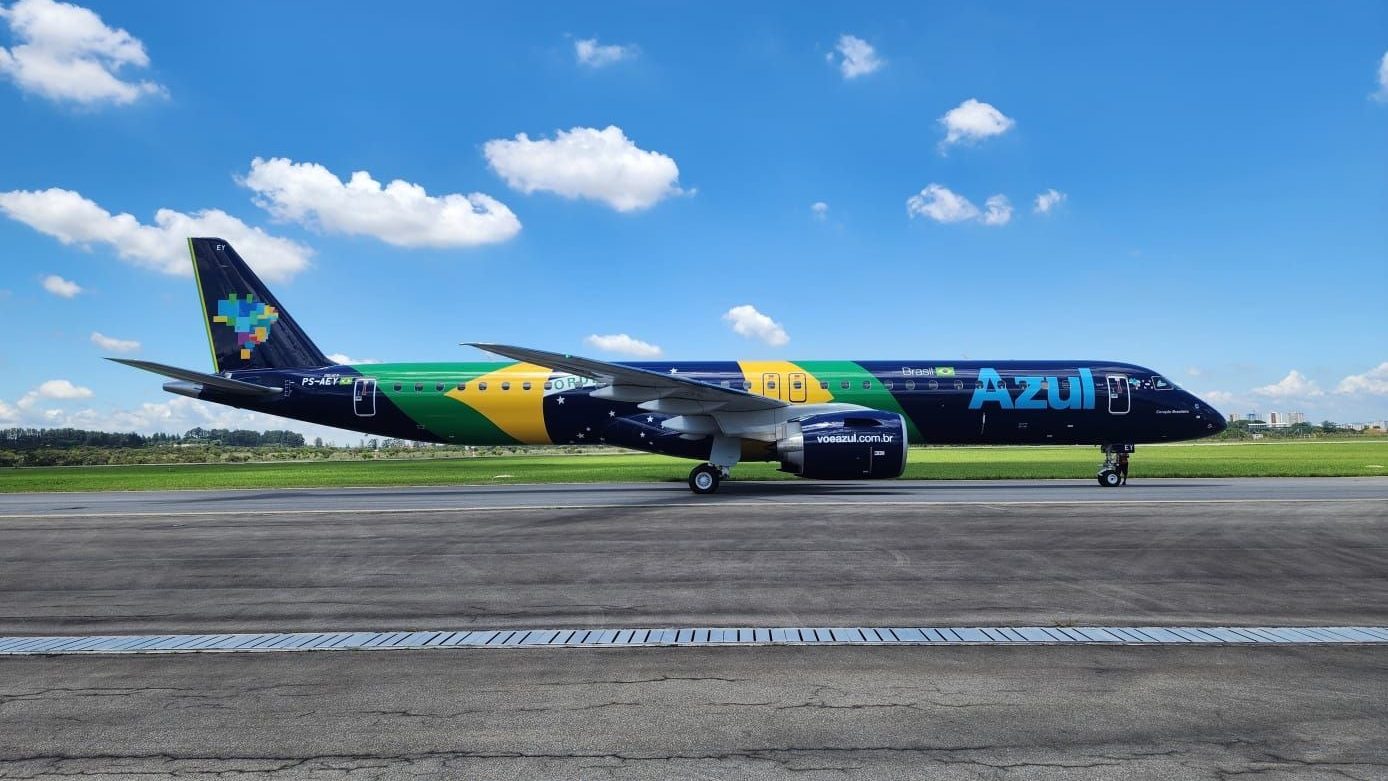 Nuevo Embraer E195-E2 Azul - Foto: Embraer