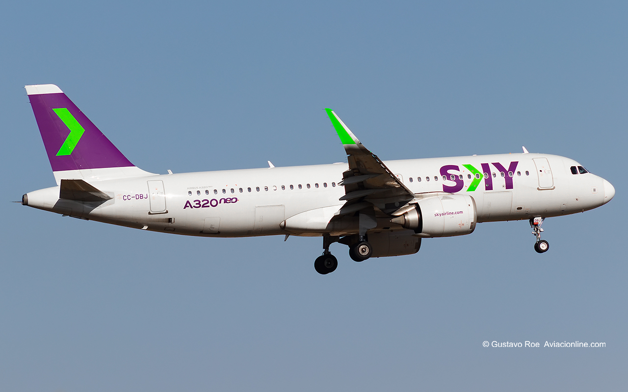 CC-DBJ - Airbus A320-251 neo - SKY Airline