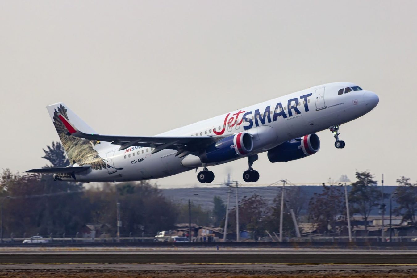 JetSMART Airbus A320 CC-AWA