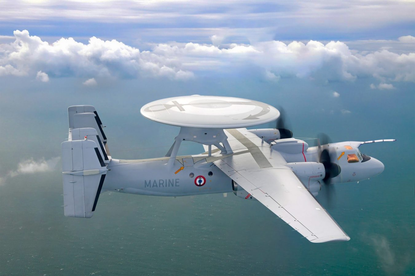 Comienza la producción del primer Northrop Grumman E-2D para la E-2D Marina Francesa