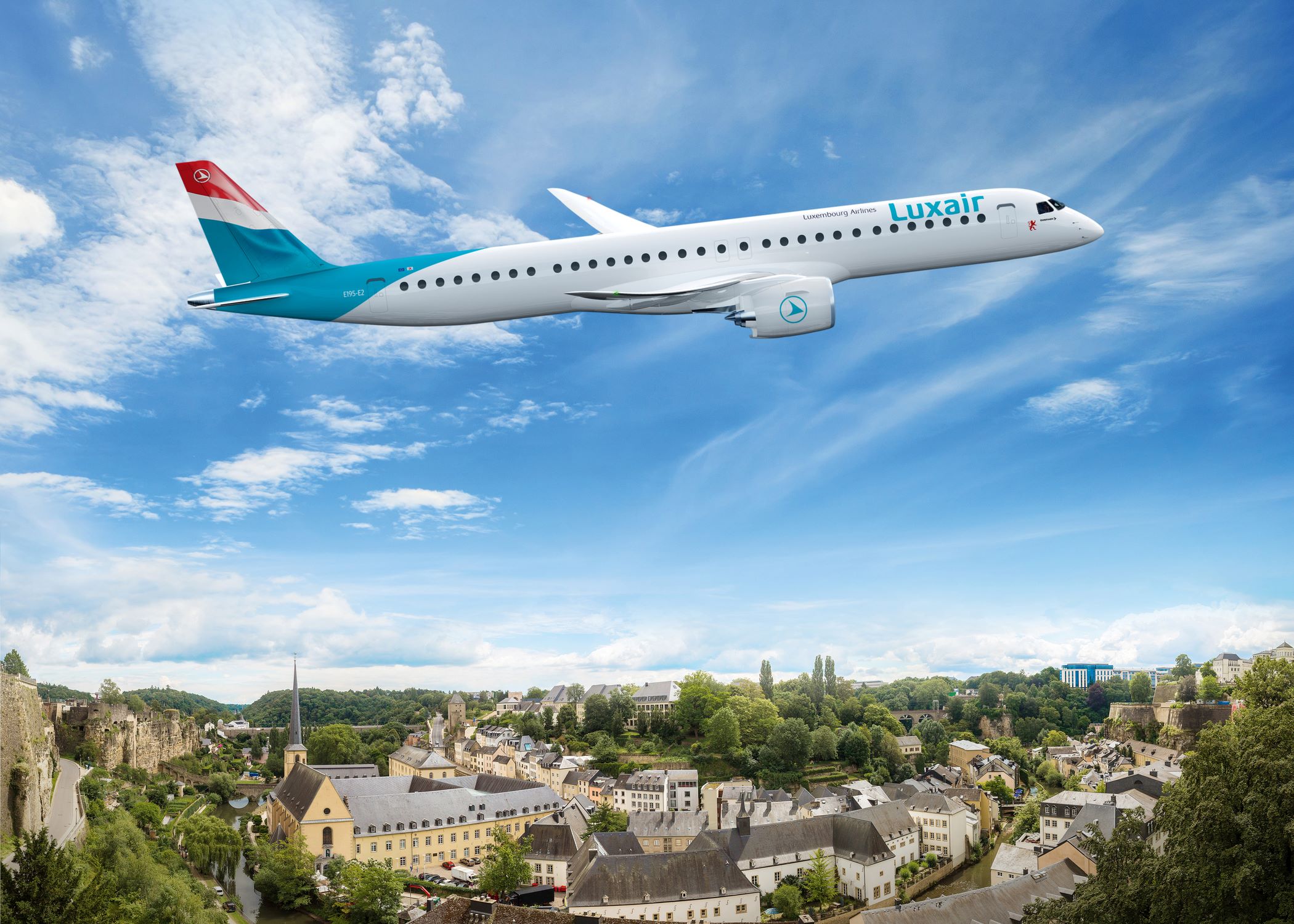 Embraer E195 E2 Luxair