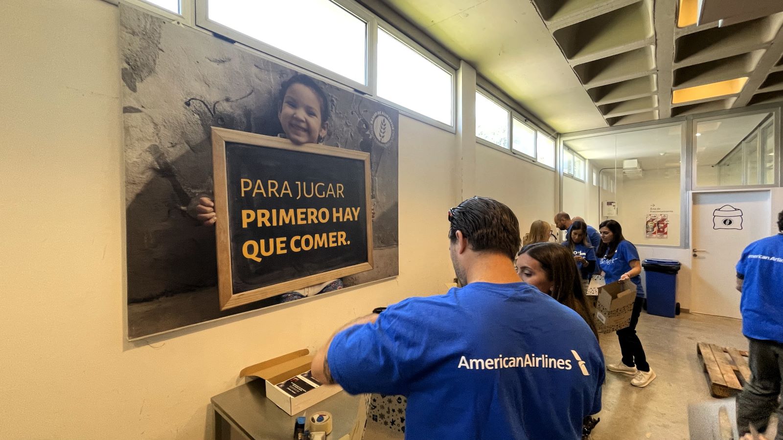 Banco de Alimentos Buenos Aires American Airlines