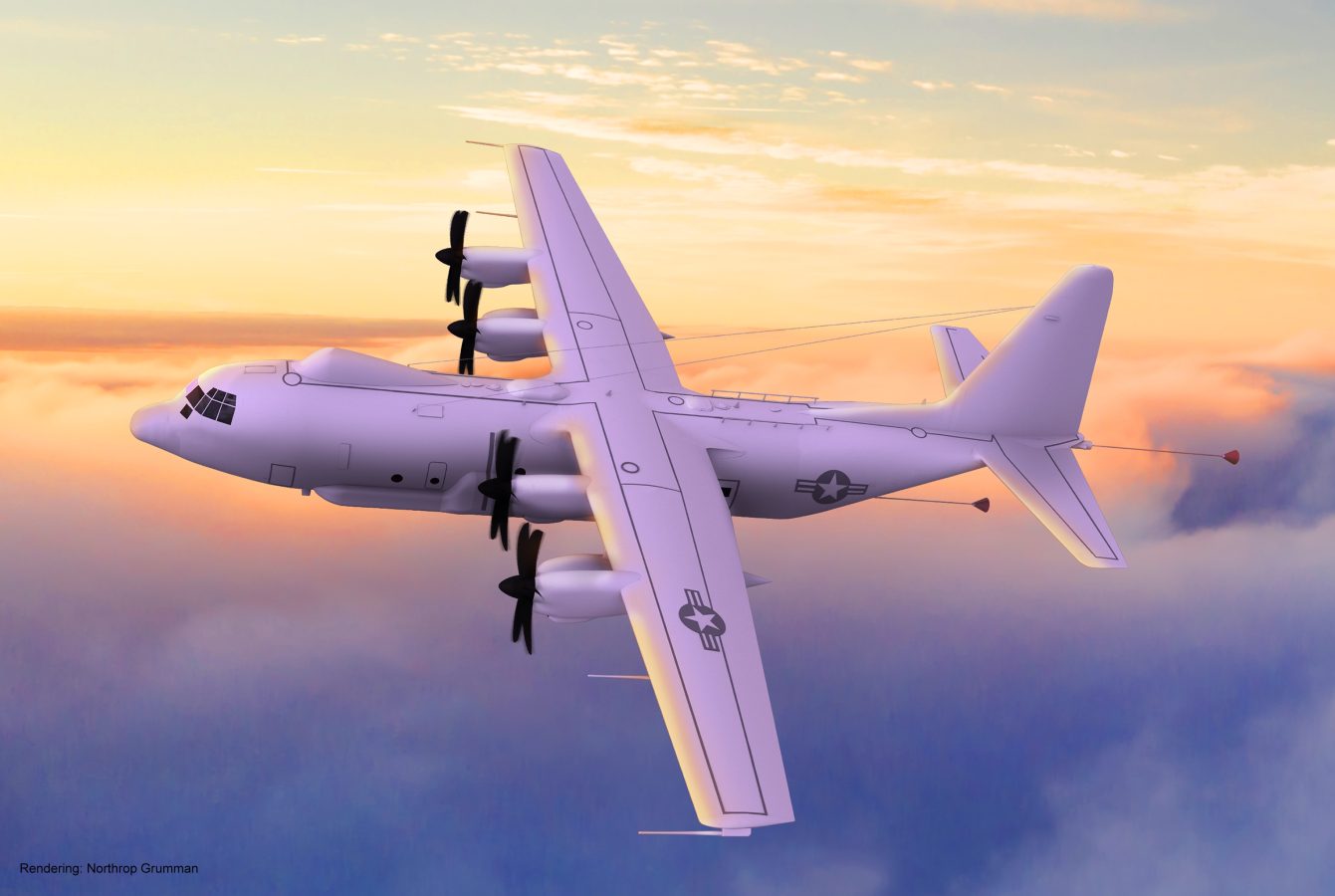 Northrop Grumman+E-130J+TACAMO