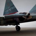 Su-57 tobera bidimensionales